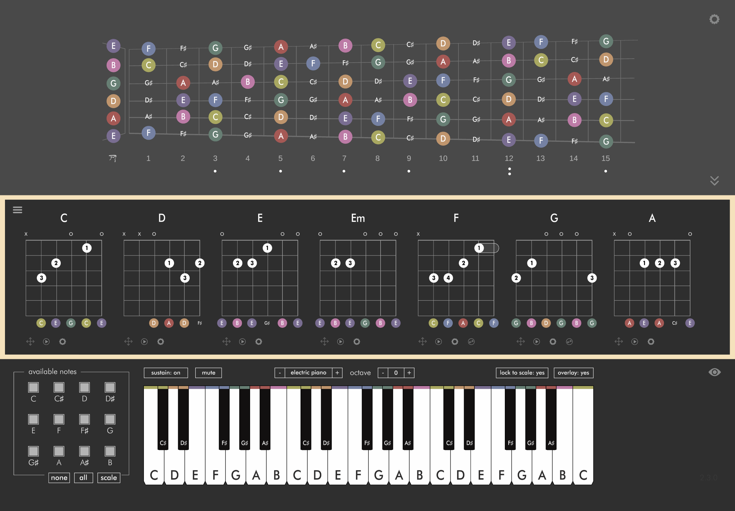 AudioTheory Guitars iPad