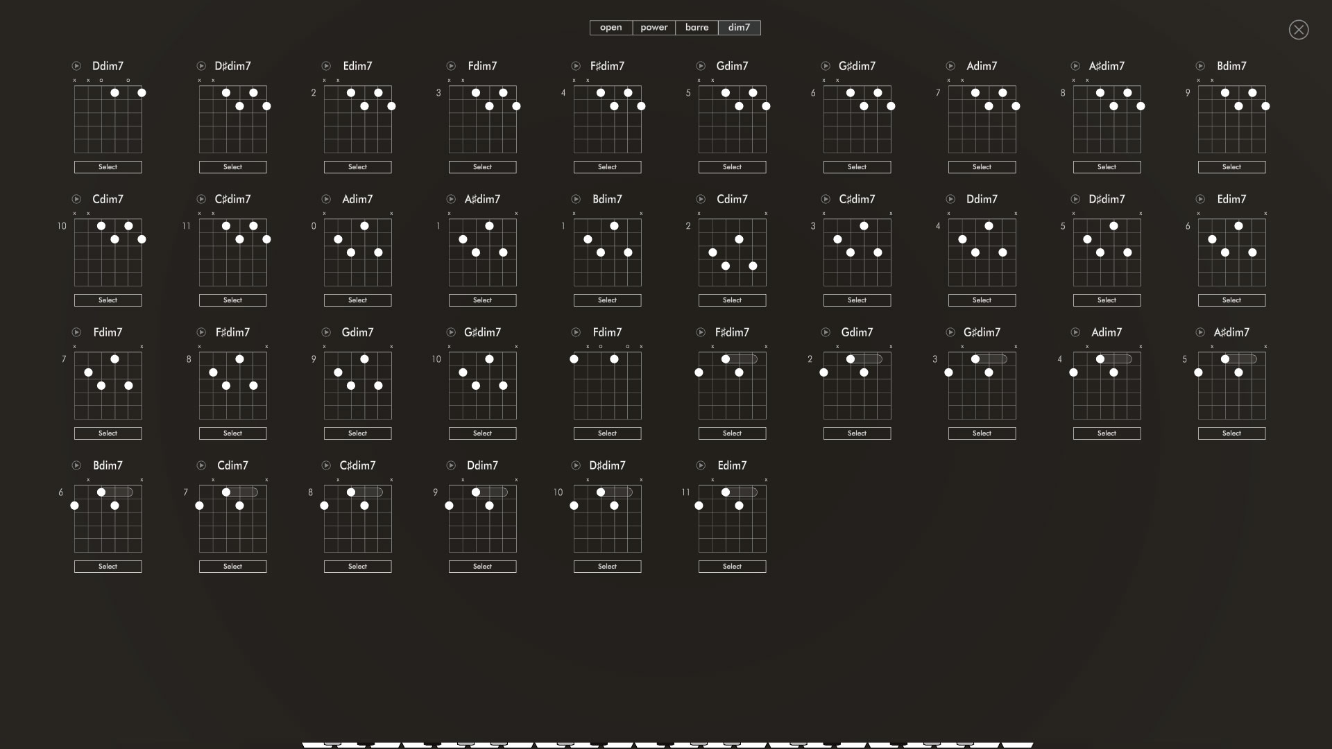 Dim7 Chords Update