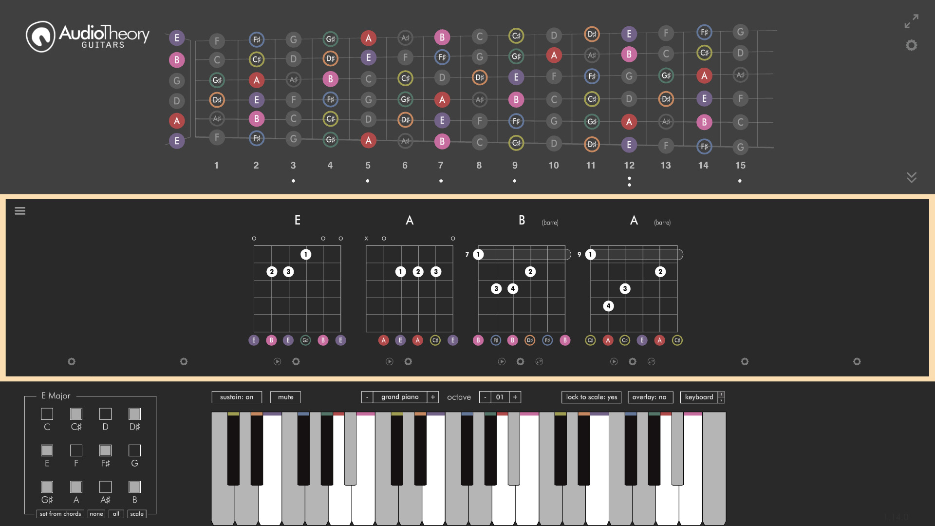 AudioTheory Extended Chord Selector