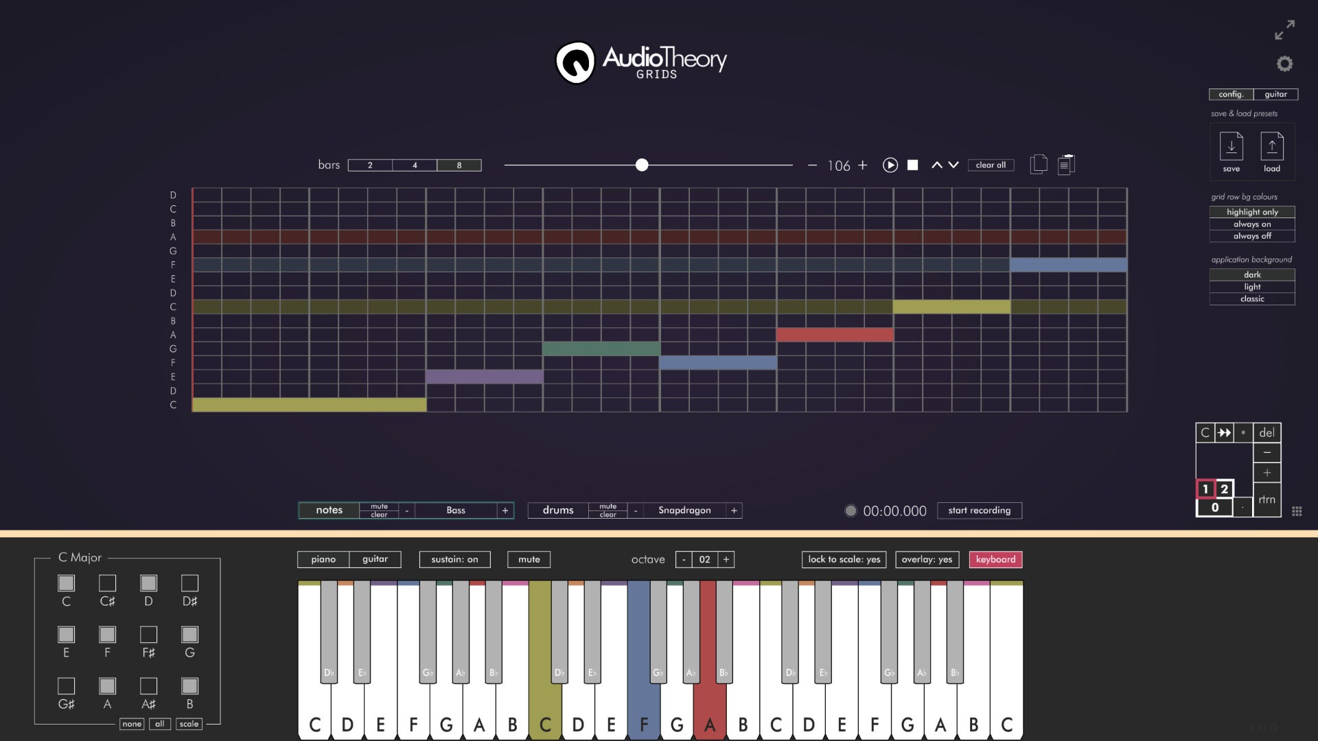 AudioTheory Grids screenshot