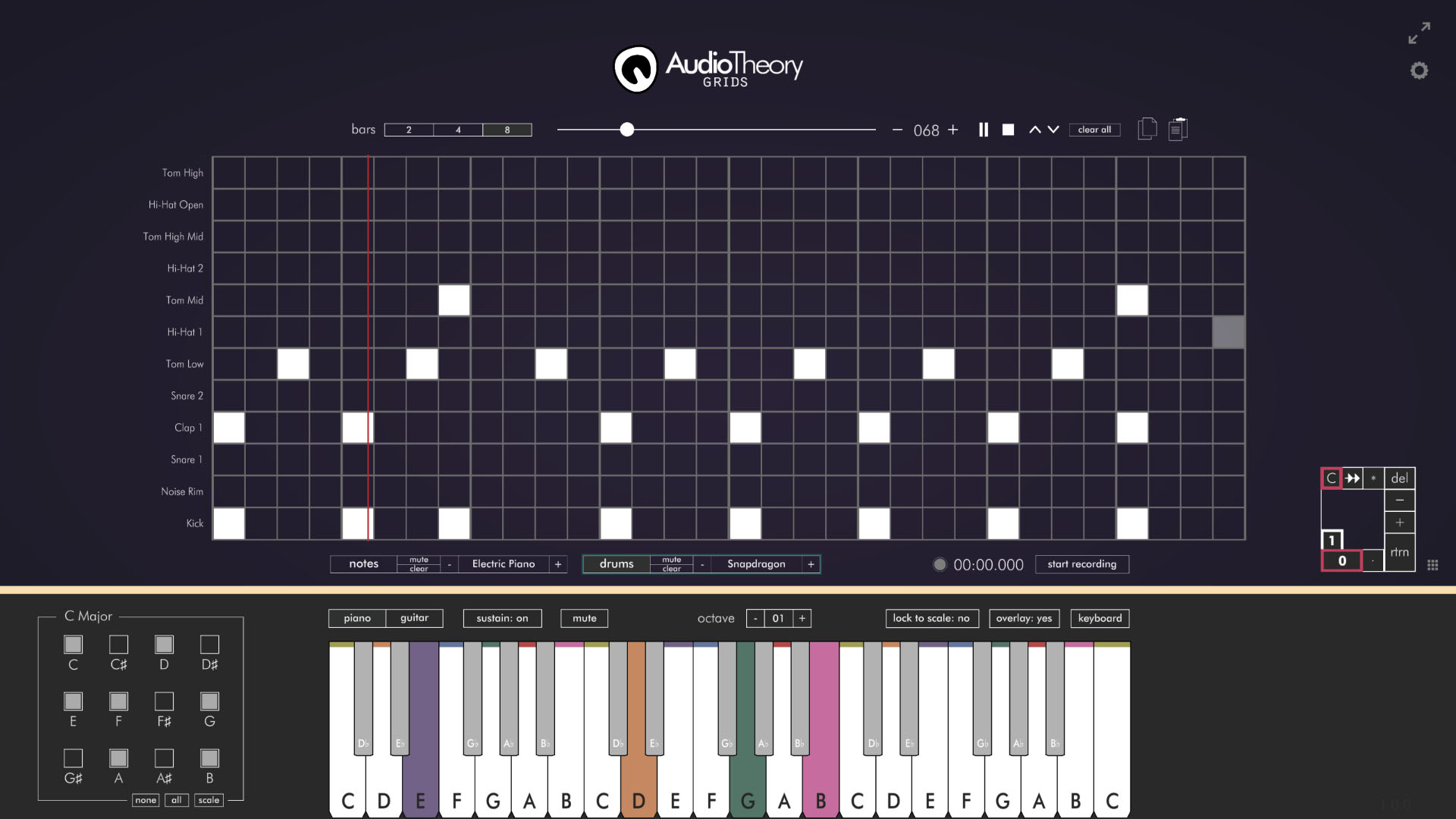 AudioTheory Grids screenshot