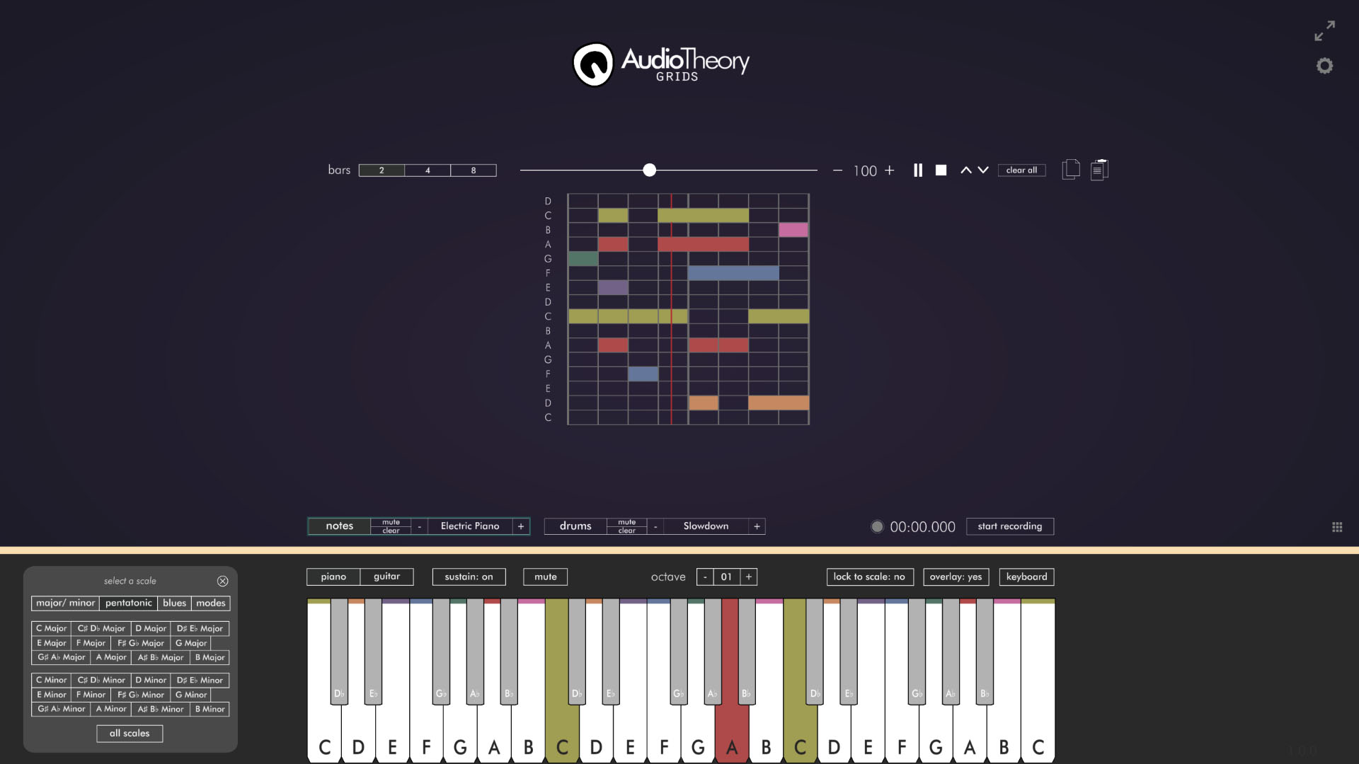 AudioTheory Grids screenshot