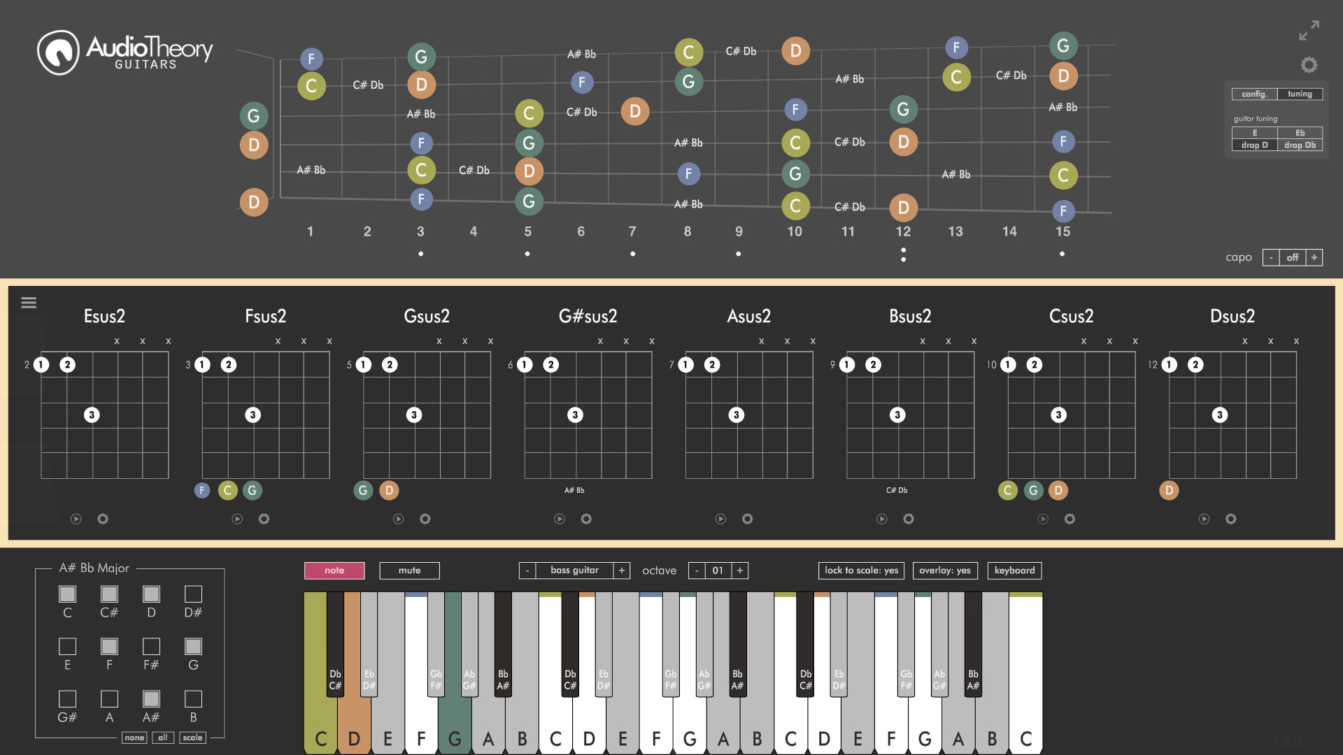 barre chord sheet