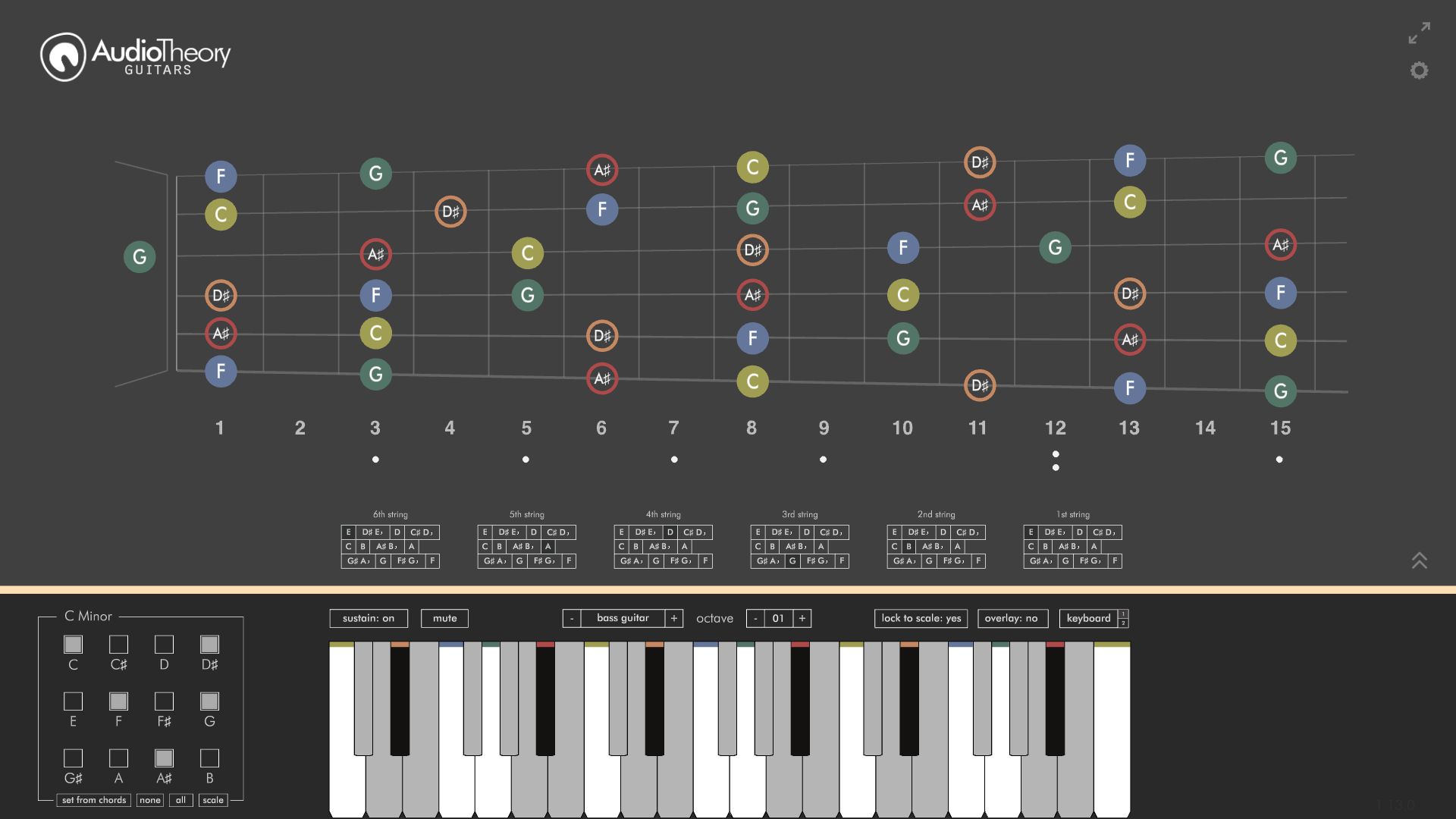 AudioTheory Relative Highlighting screenshot