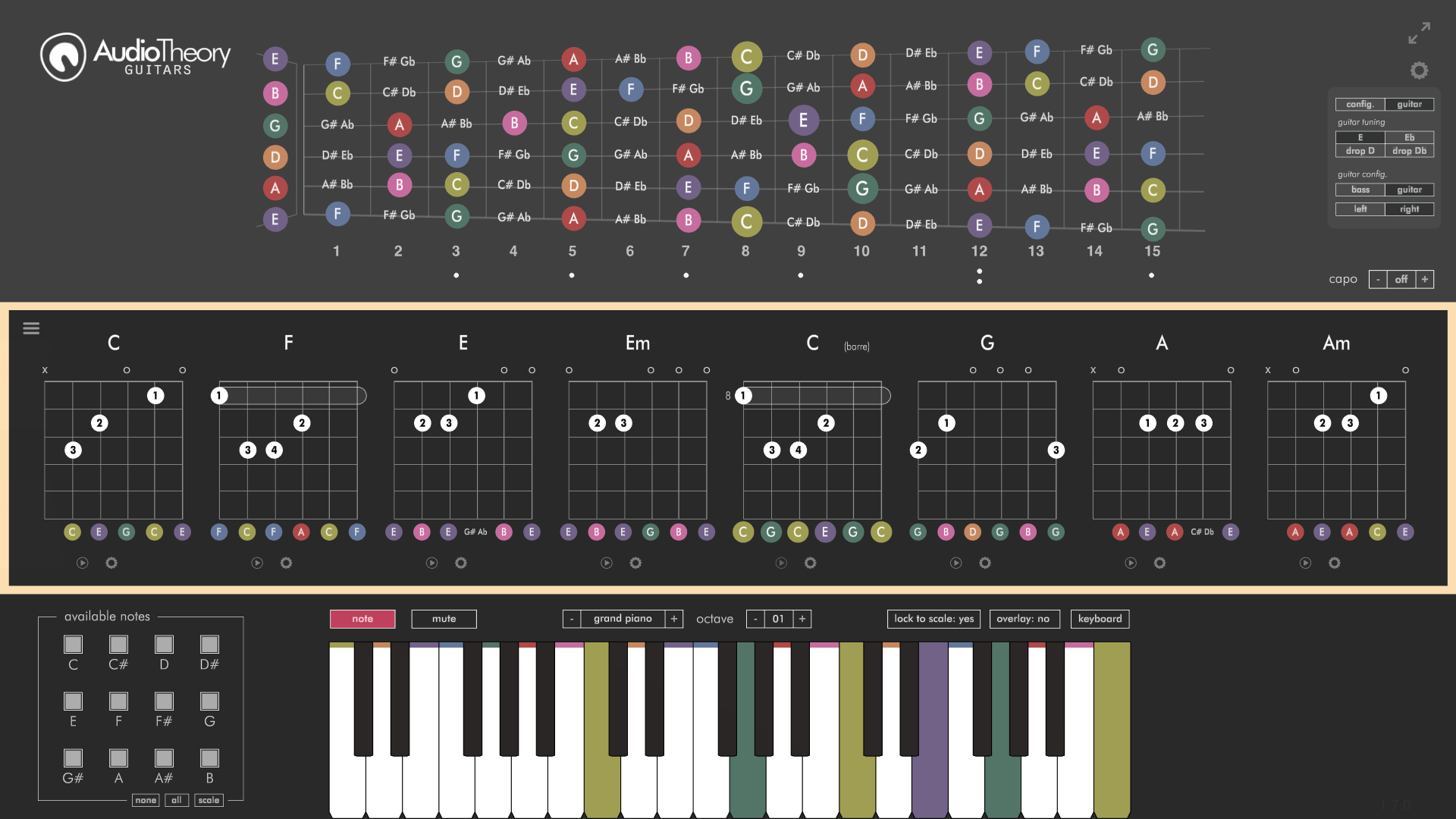 C chord exact