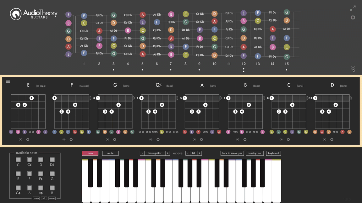 AudioTheory Guitars Fullscreen slide gif