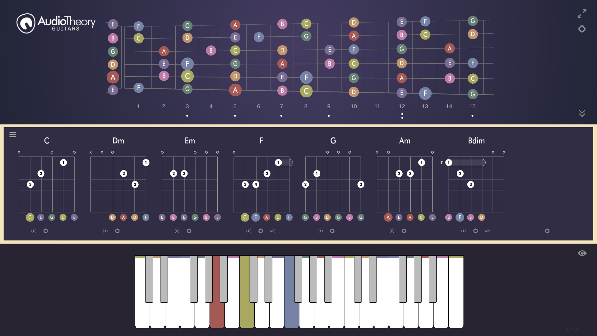 AudioTheory Guitars v2 highlighting