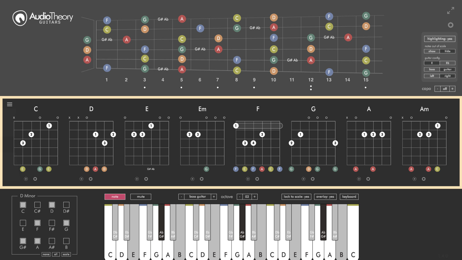 barre chord sheet