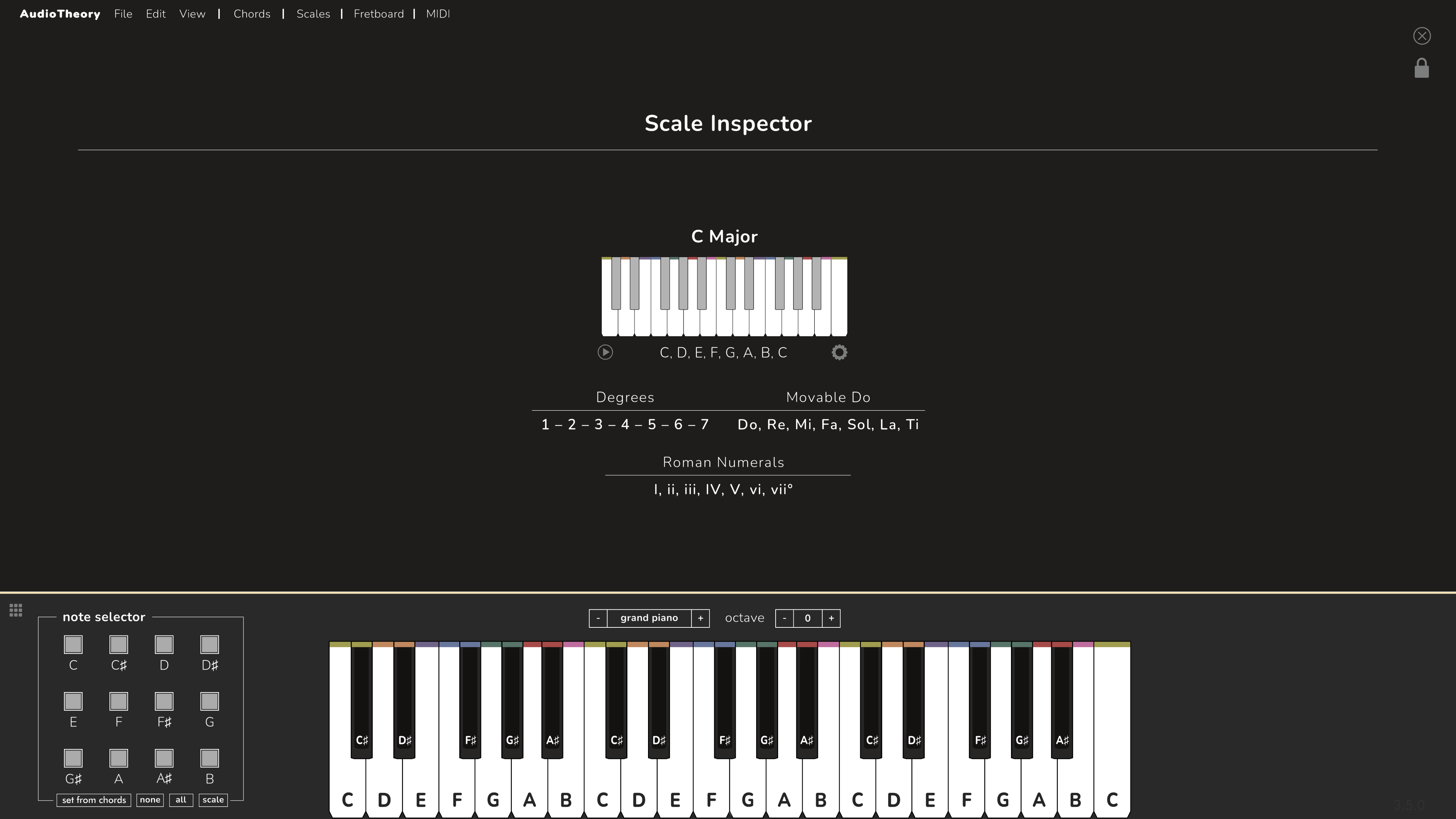 Grids in an app window