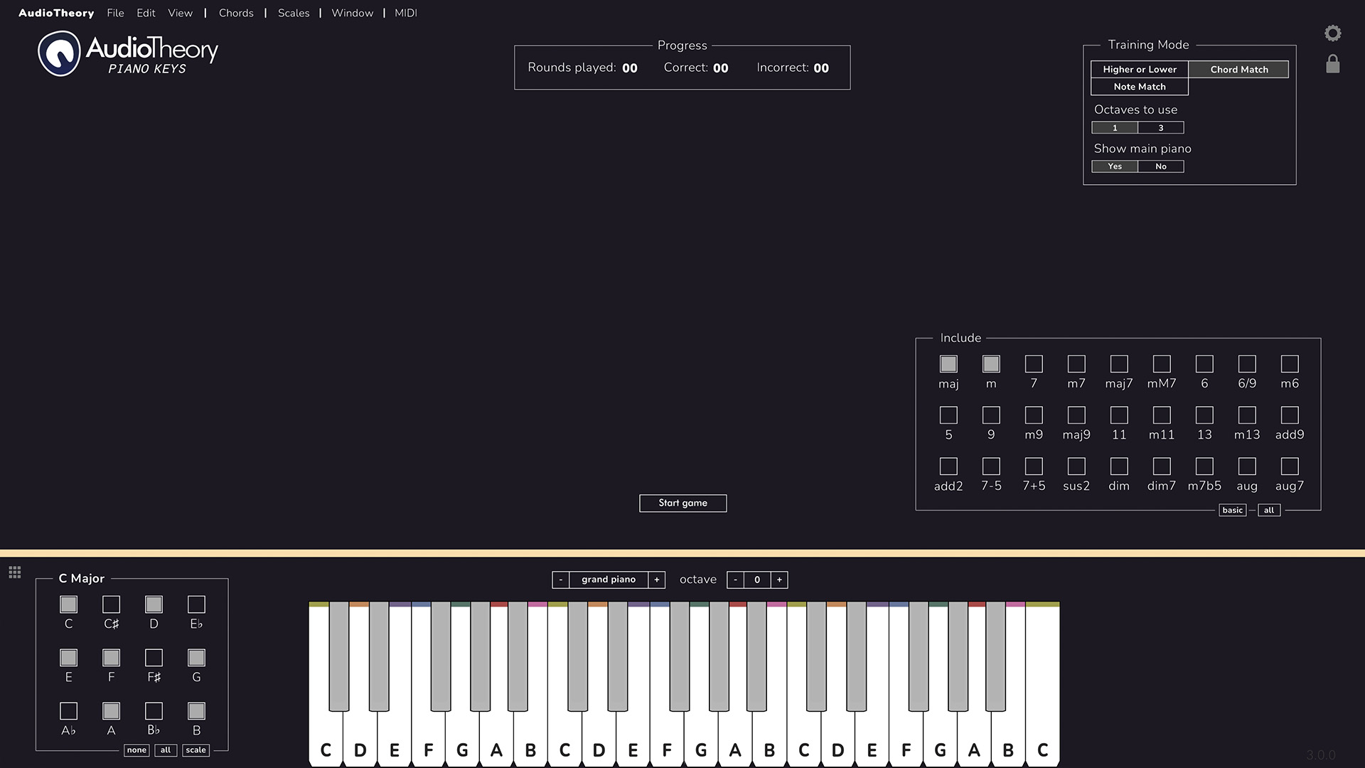 chord match selector